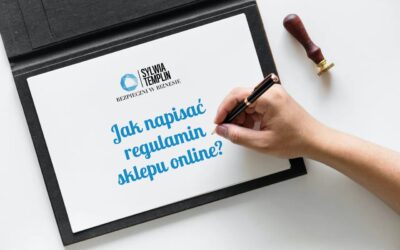 Jak napisać regulamin sklepu online?