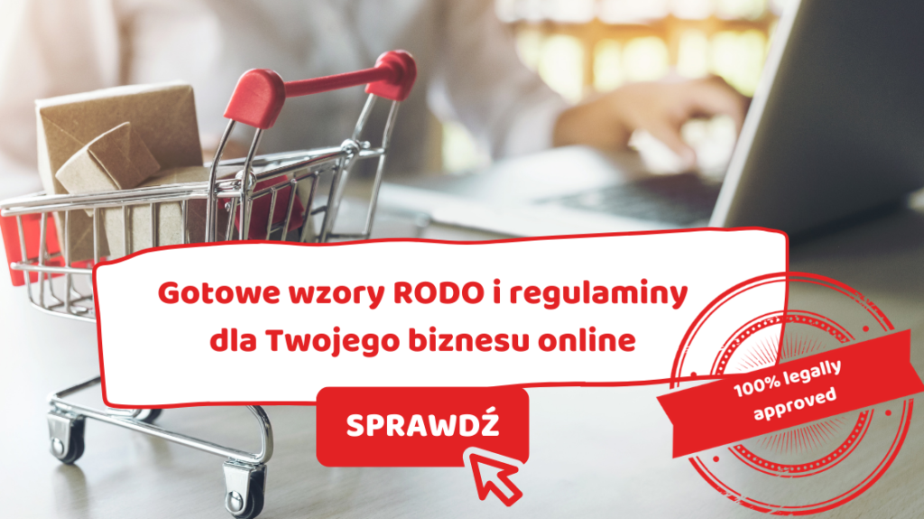 gotowe wzory RODO i regulaminy