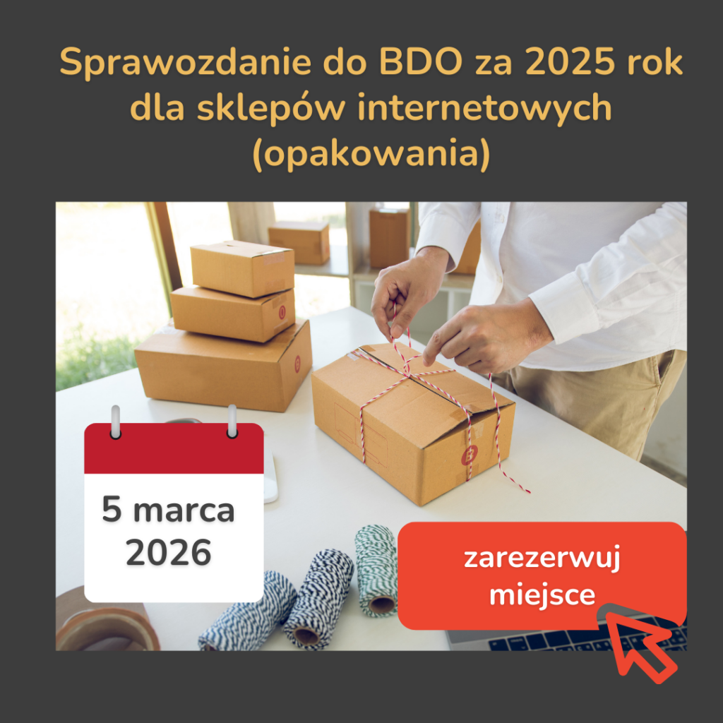 BDO sprawozdanie za opakowania